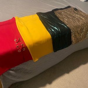 4 Thalia Sodi pencil skirts